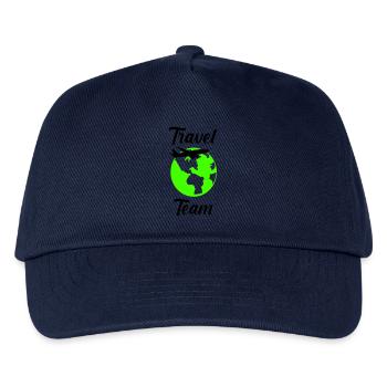 travel team - Kinder Basecap - Navy - Vorne