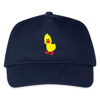 ente, entchen - Kinder Basecap - Navy - Vorne