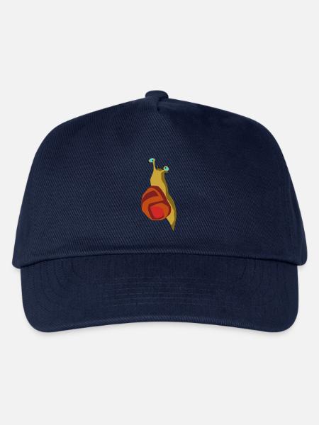 Schnecken-Rouge - Kinder Basecap - Navy