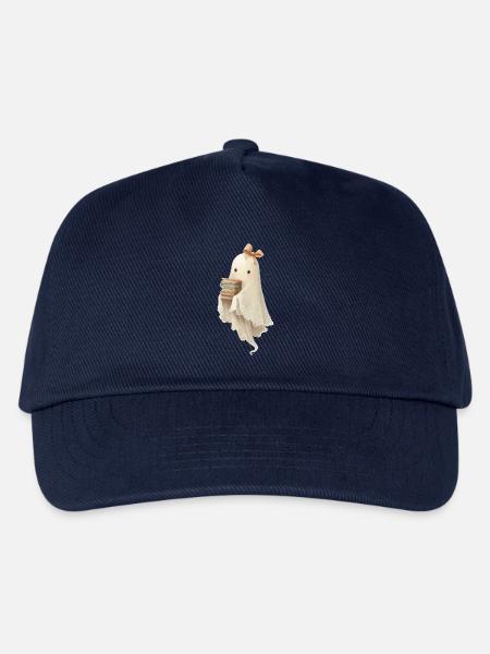 Geist mit Büchern - Kinder Basecap - Navy