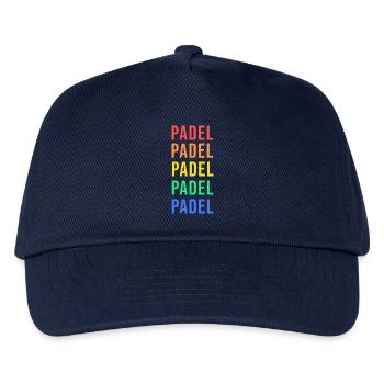 Padel Game Tennis Padel Saying Player Leisure - Kids’ Baseball Cap - navy - Front