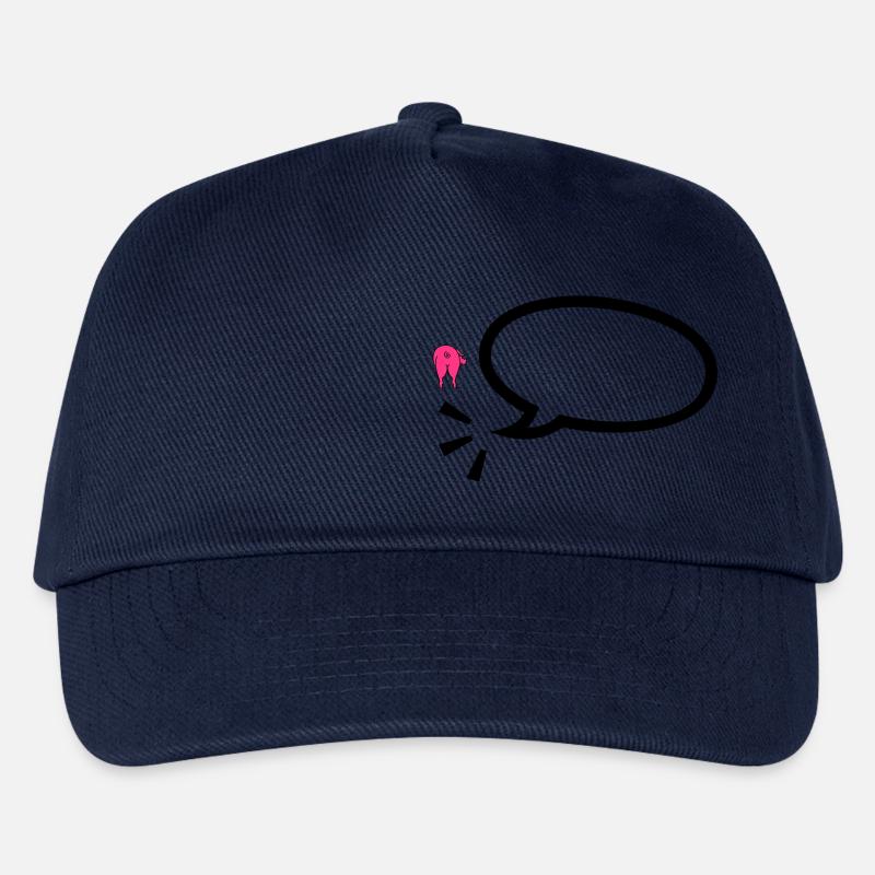 Sprechblase / speach bubble (1c) - Kinder Basecap - Navy