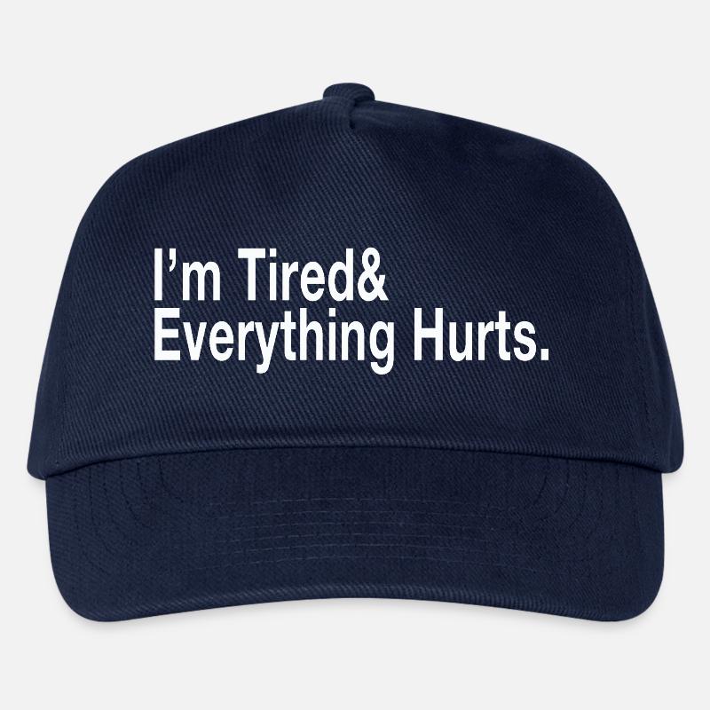 Ich bin müde - Kinder Basecap - Navy