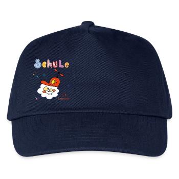 Schule Schulkind - Kinder Basecap - Navy - Vorne