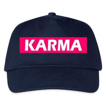 Karma - Kinder Basecap - Navy - Vorne