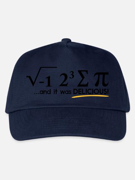 (i_ate_some_pie) - Kids’ Baseball Cap - navy