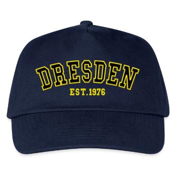 Dresde fondée en 1976 - Casquette de baseball Enfant - marine - Devant
