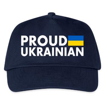 Proud ukrainian - Kids’ Baseball Cap - navy - Front