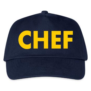Chef - Kinder Basecap - Navy - Vorne