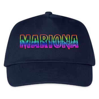 Mariona RS Rainbow - Kids’ Baseball Cap - navy - Front