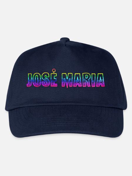 josé maria rs regenbogen - Kinder Basecap - Navy
