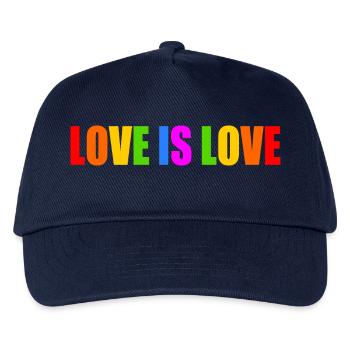 Love is love - Kinder Basecap - Navy - Vorne