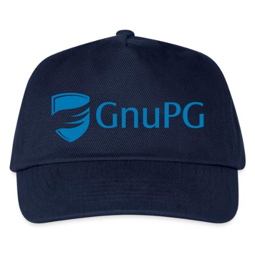 GnuPG-Logo (blau) - Kinder Basecap