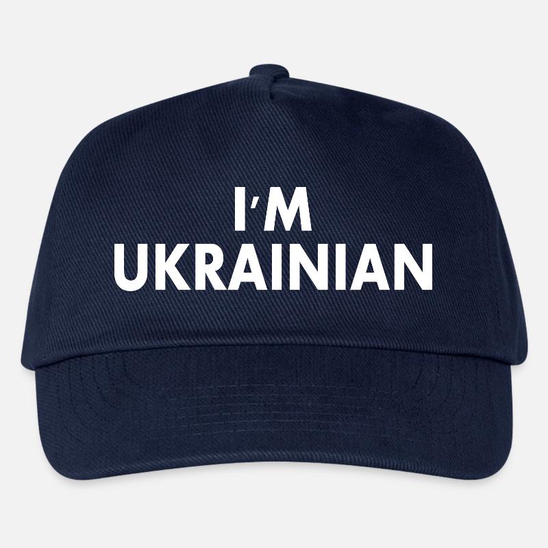 Im ukrainian - Kinder Basecap - Navy