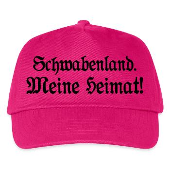 Schwabenland meine Heimat - Kinder Basecap - Fuchsia - Vorne