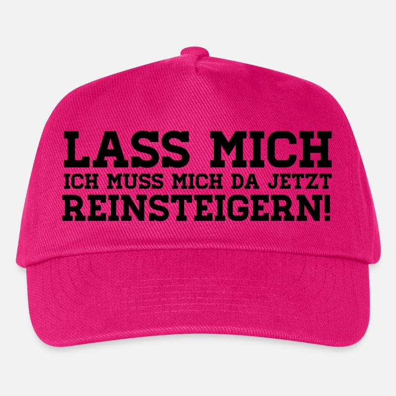LASS MICH REINSTEIGERN! - Kinder Basecap - Fuchsia