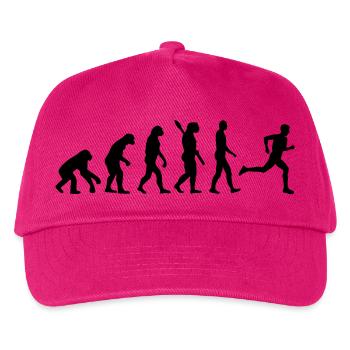 Évolution courir - Casquette de baseball Enfant - fuchsia - Devant