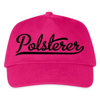 Affiche - Casquette de baseball Enfant - fuchsia - Devant