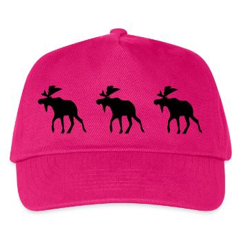 elche - Kinder Basecap - Fuchsia - Vorne
