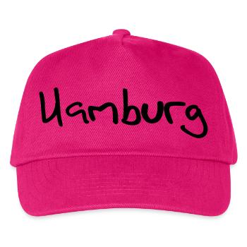 hamburg - Kinder Basecap - Fuchsia - Vorne