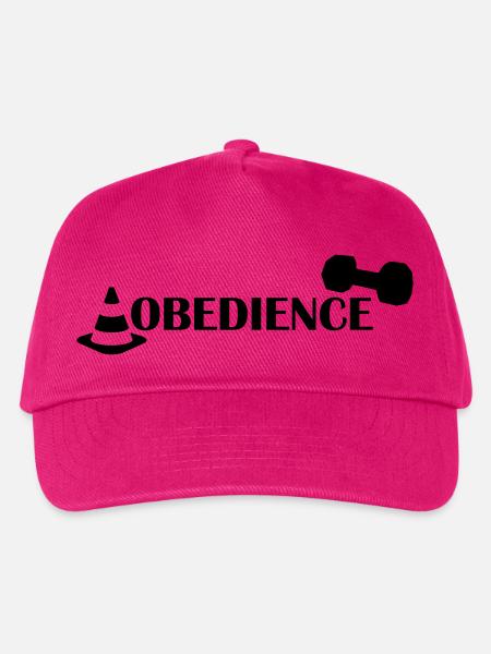 Obedience - Kinder Basecap - Fuchsia