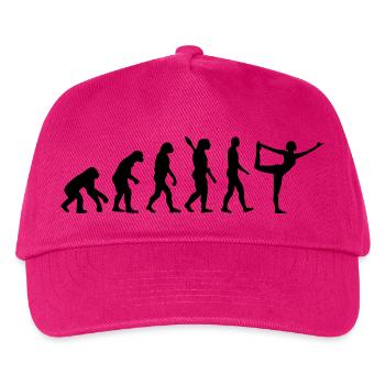 Evolution Yoga - Kinder Basecap - Fuchsia - Vorne