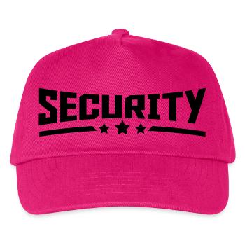 security_design_star_r1 - Kinder Basecap - Fuchsia - Vorne