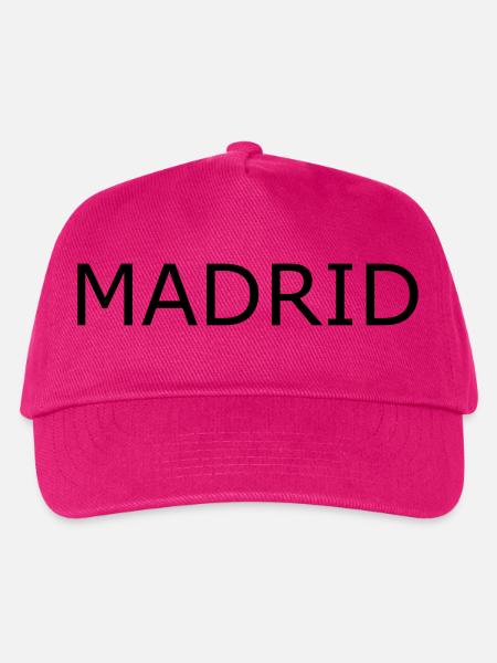 MADRID Geschenk - Kinder Basecap - Fuchsia