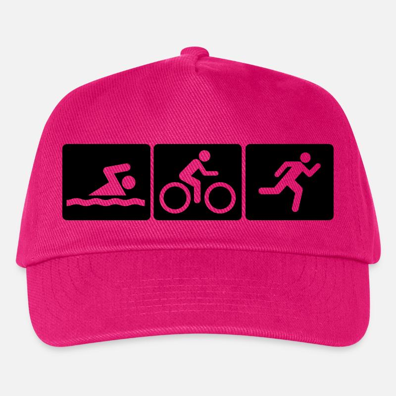Triathlon - Kinder Basecap - Fuchsia