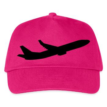 flugzeug_1__f1 - Casquette de baseball Enfant - fuchsia - Devant