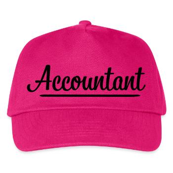 Buchhalter - Kinder Basecap - Fuchsia - Vorne