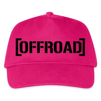 Offroad - Kinder Basecap - Fuchsia - Vorne