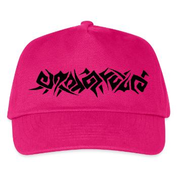 tribal tattoo - Kids’ Baseball Cap - fuchsia - Front