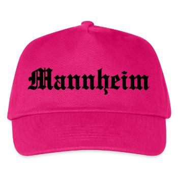 Mannheim - Kinder Basecap - Fuchsia - Vorne