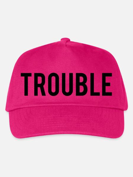 Double Trouble - Kinder Basecap - Fuchsia