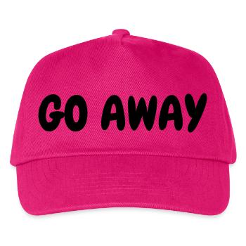 Go away - Humor - Funny - Joke - Friend - Kids’ Baseball Cap - fuchsia - Front