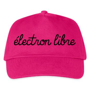 Electron Libre - Casquette de baseball Enfant - fuchsia - Devant