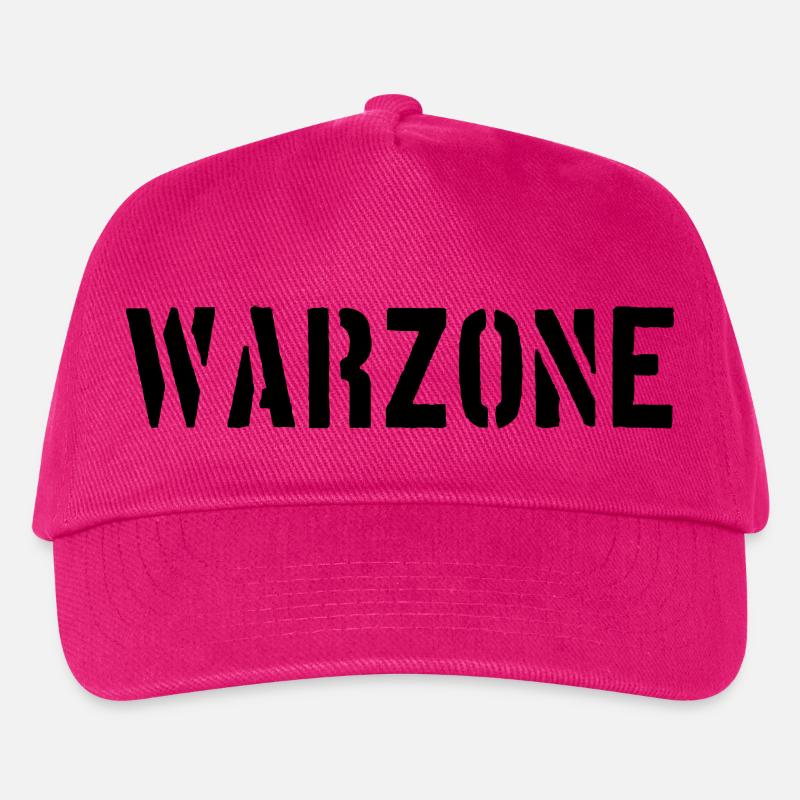 Gaming - Gamer Motiv - Warzone - Kinder Basecap - Fuchsia