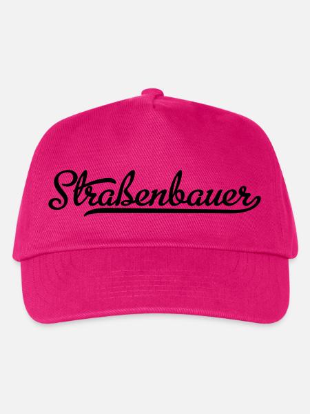 Straßenbauer - Kinder Basecap - Fuchsia