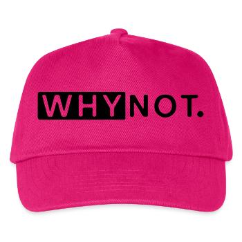 Warum nicht - Kinder Basecap - Fuchsia - Vorne