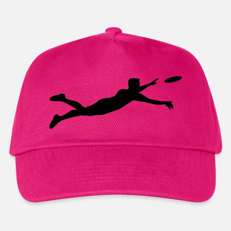 Ultimate Frisbee Player 1c - Kinder Basecap - Fuchsia