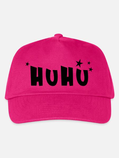 huhu - Kinder Basecap - Fuchsia