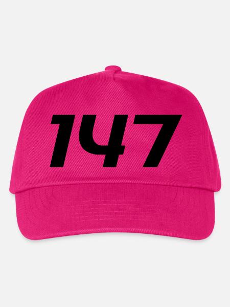SNOOKER - 147 the maximum break - Kinder Basecap - Fuchsia