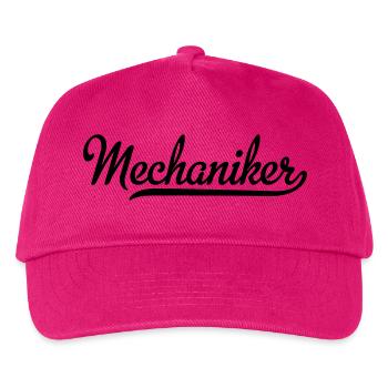 Mechaniker - Kinder Basecap - Fuchsia - Vorne