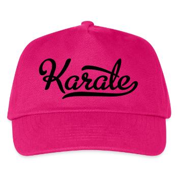 Karate - Kinder Basecap - Fuchsia - Vorne