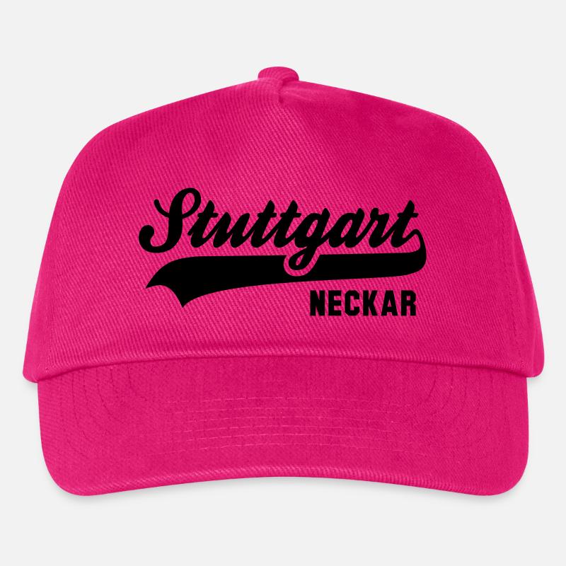 Stuttgart Neckar - Kinder Basecap - Fuchsia
