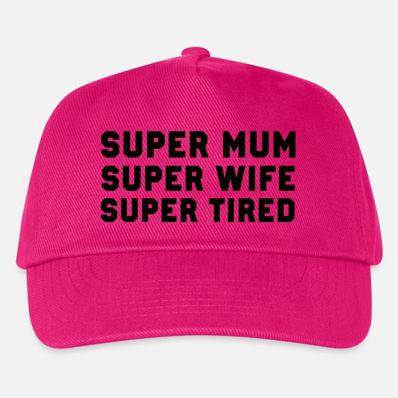 Super Mum - Kids’ Baseball Cap - fuchsia