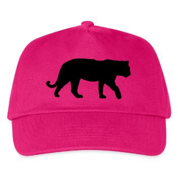 tiger - Kinder Basecap - Fuchsia - Vorne