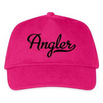 Angler - Kinder Basecap - Fuchsia - Vorne