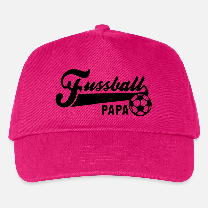 Fussball PAPA - Kinder Basecap - Fuchsia